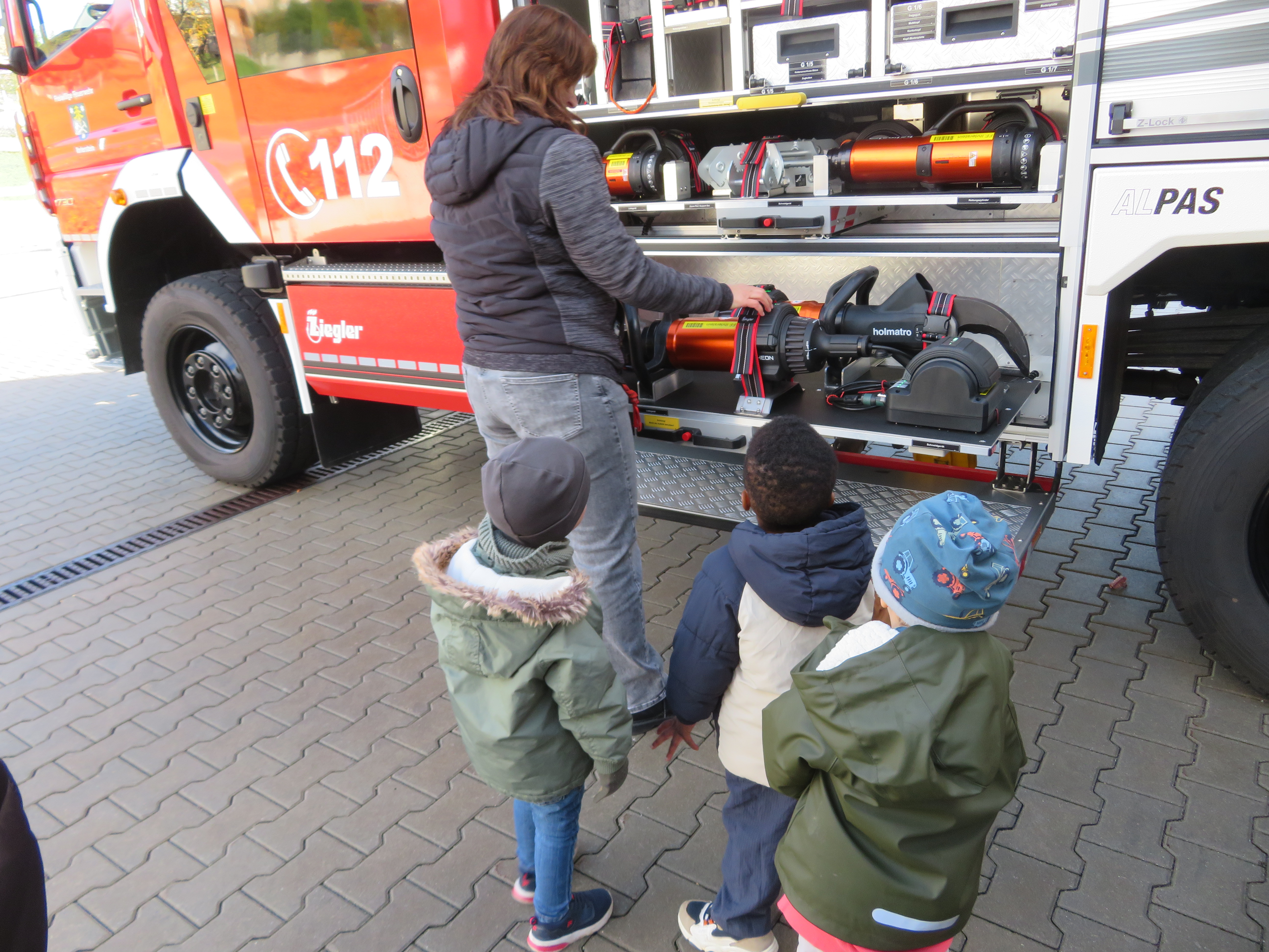 Besuch bei der Freiwilligen Feuerwehr Ihrlerstein
